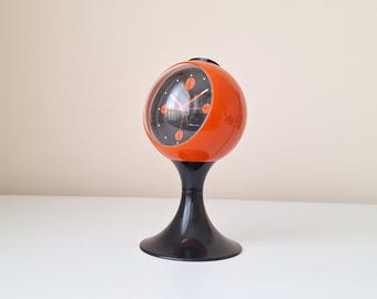 ヴィンテージ スペースエイジ メカニカル目覚まし時計 - 1980年代