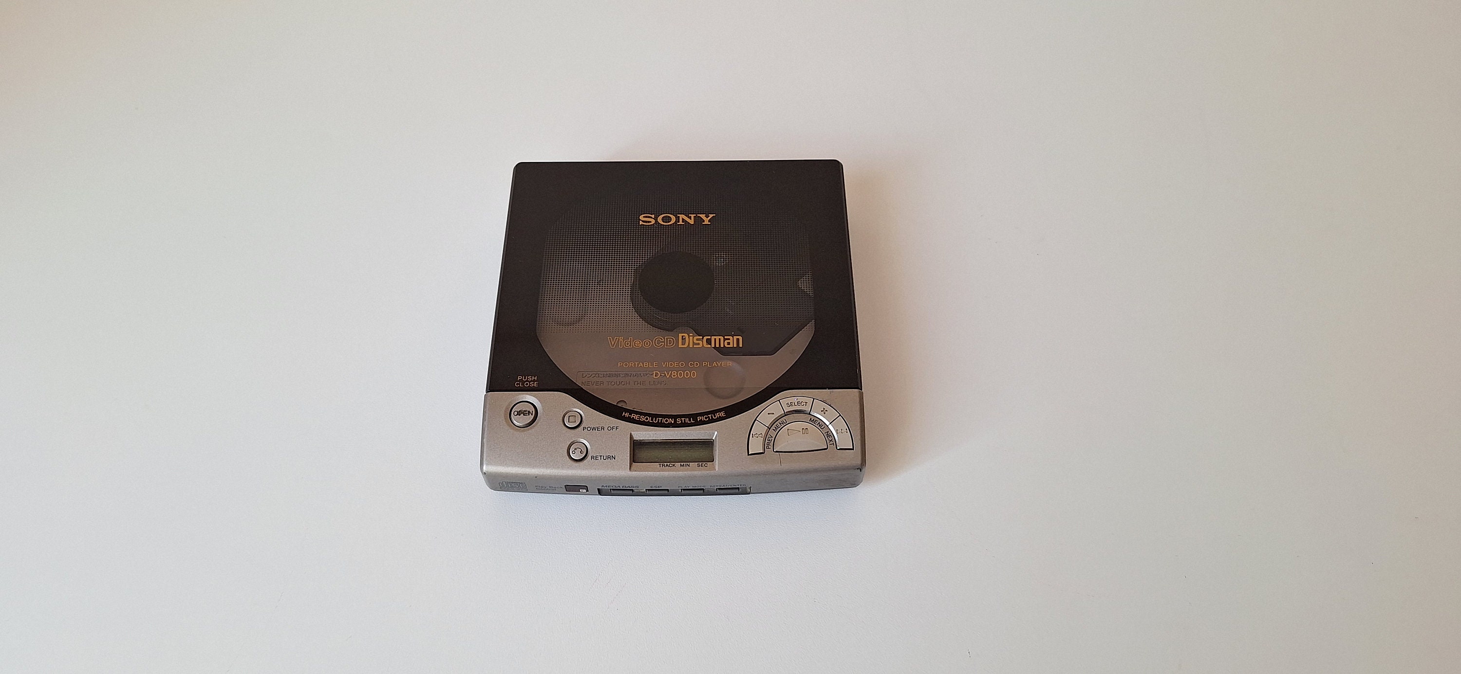 SONY CDプレーヤー Discman D-V8000 動作品 SONY D-V8000 Vintage