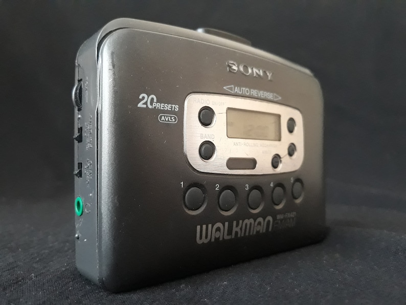 Vintage Sony Walkman Cassette Player Rare Sony Cassette Etsy