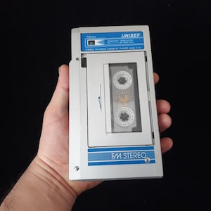 Walkman Unisef Z-1 - Baladeur K7 Vintage - Années 80 - Fonctionne - Japon
