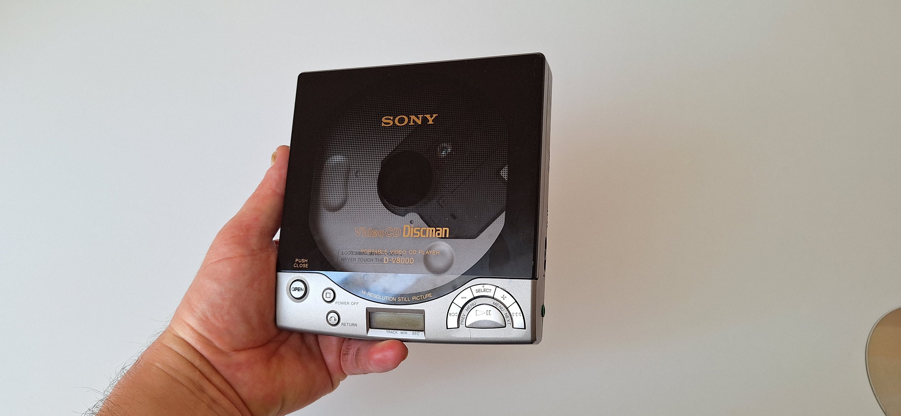 Vintage Sony Discman D-V8000 CD Player - Etsy