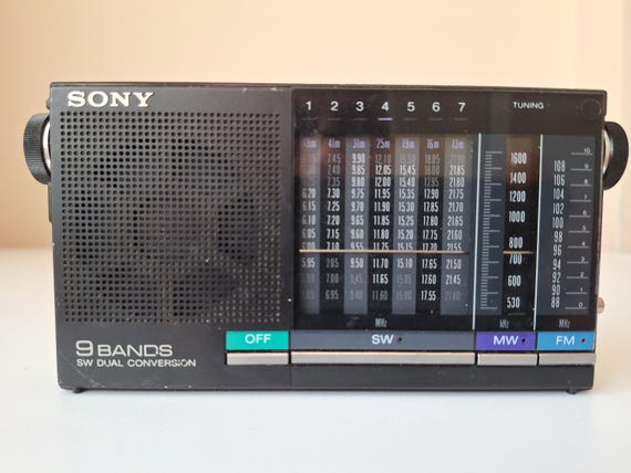 SONYソニー ラジオ FM/MW/SW 9バンドレシーバー ICF-4900 Vintage Sony ICF-4900 Radio, Fully Working - Etsy