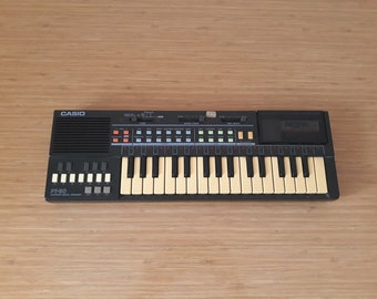 Casio PT 10 Small Vintage Keyboard With Box and Manual Musical Instrument Etsy UK