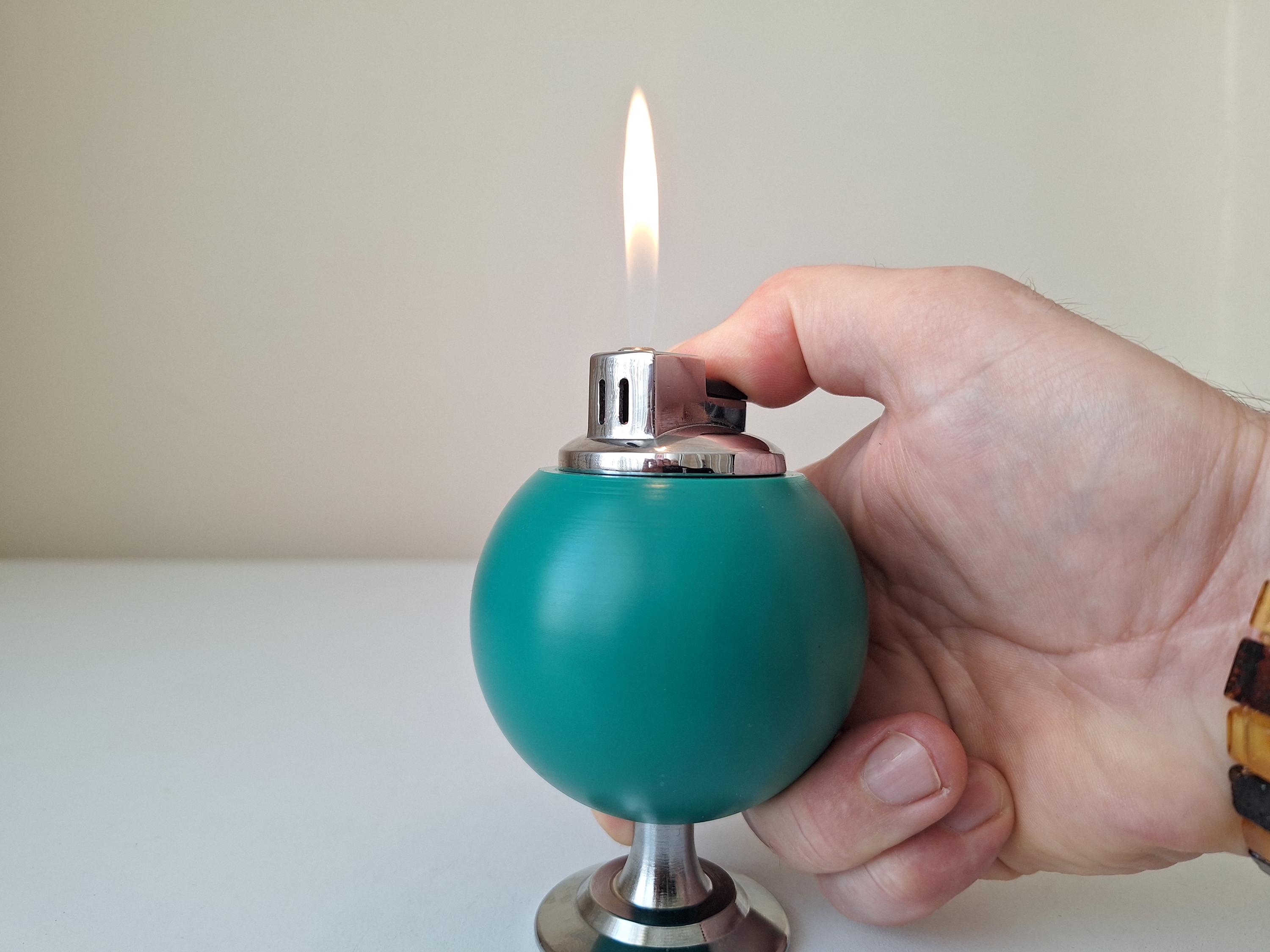 Vintage Retro Globe Table Lighter, Retro Office Decor - Etsy