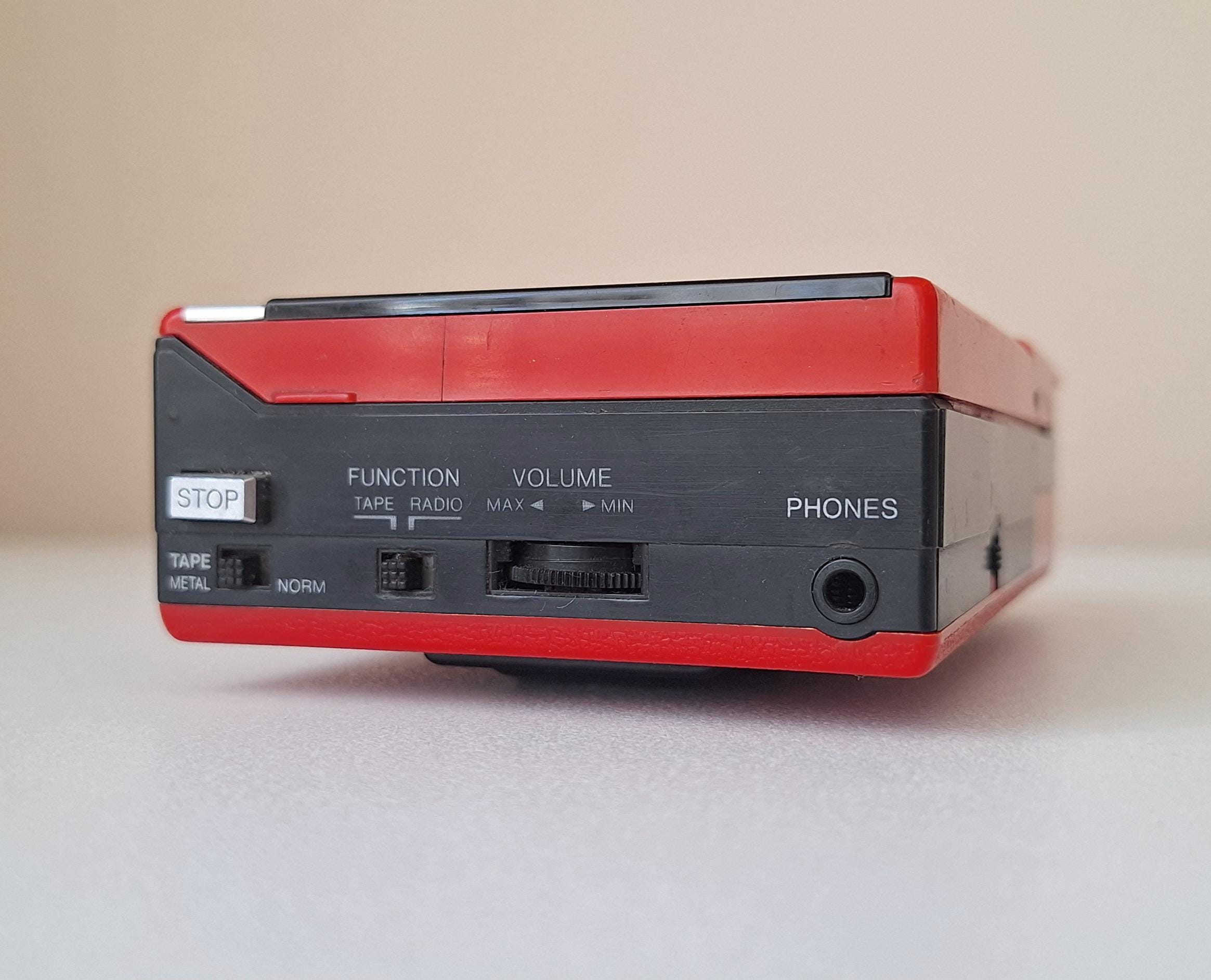 Vintage Sanyo Stereo Walkman Cassette Player - Fully Working - Etsy