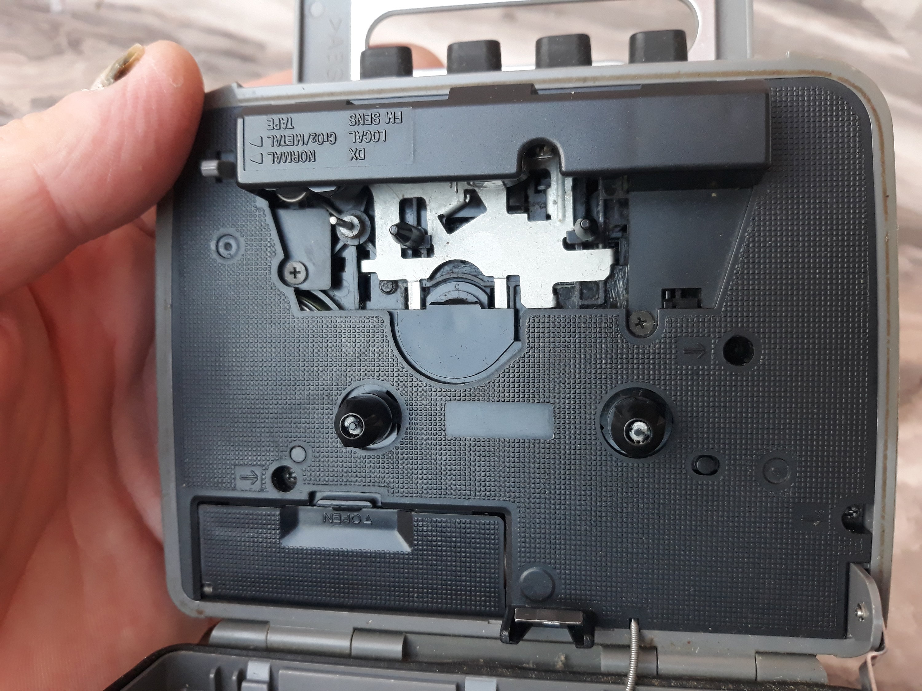 ビンテージ ソニー スポーツ ウォークマン WM FS191 カセット