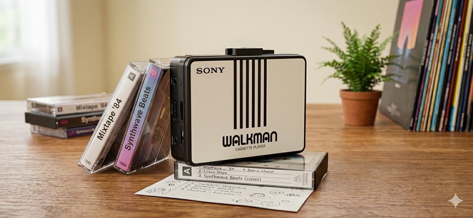 Vintage Sony Walkman WM B10: Collectible Cassette Player - Etsy