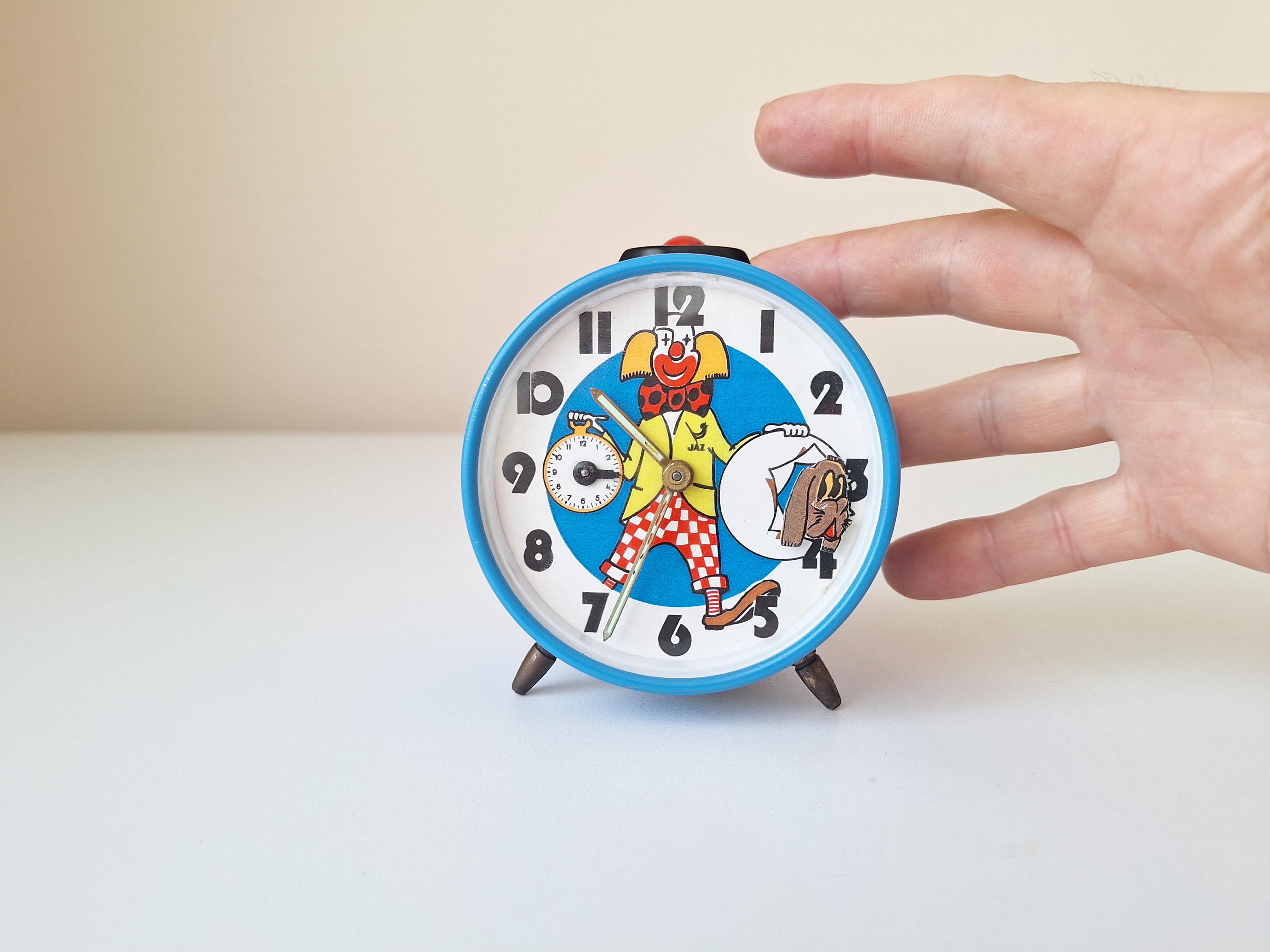 Antique Jaz Animated Alarm Clock: 1960s Table Decor - Etsy