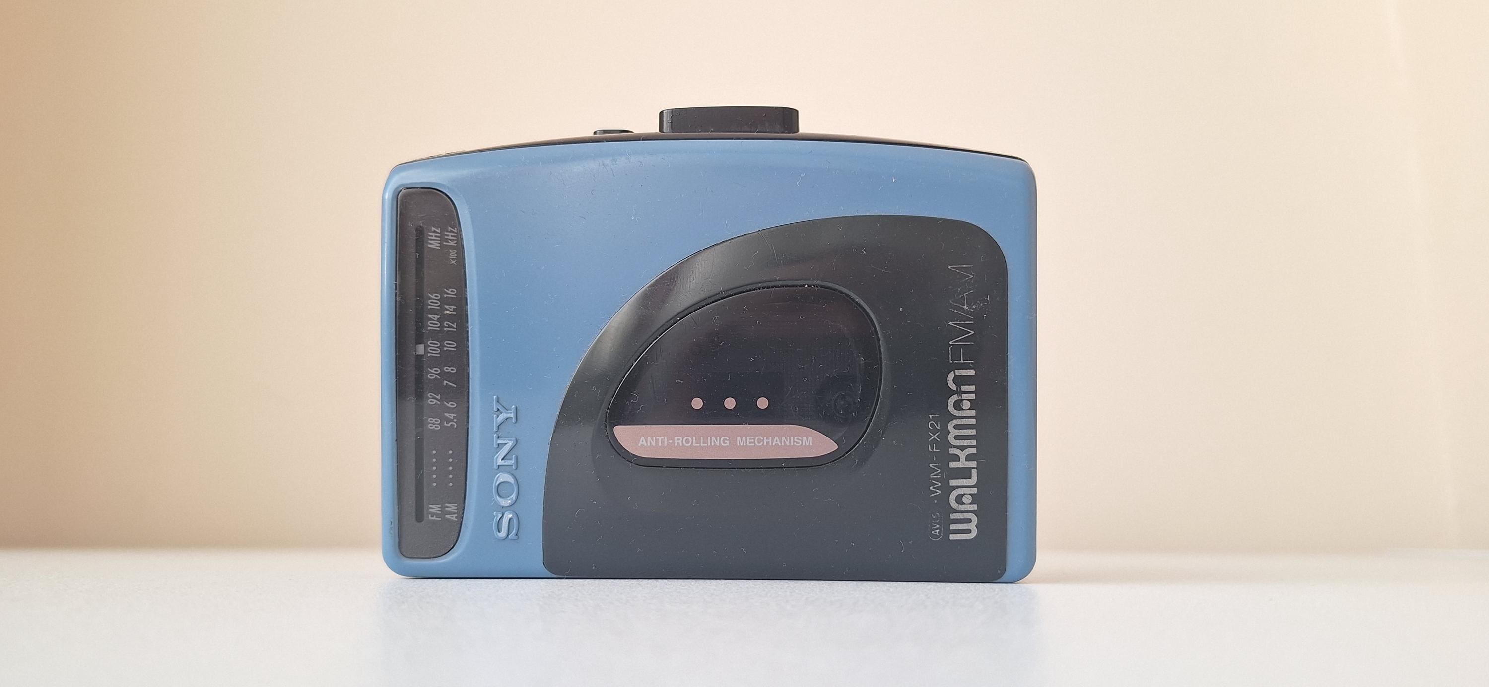 Lettore di cassette Sony Walkman WM FX21 d'epoca - Etsy Italia