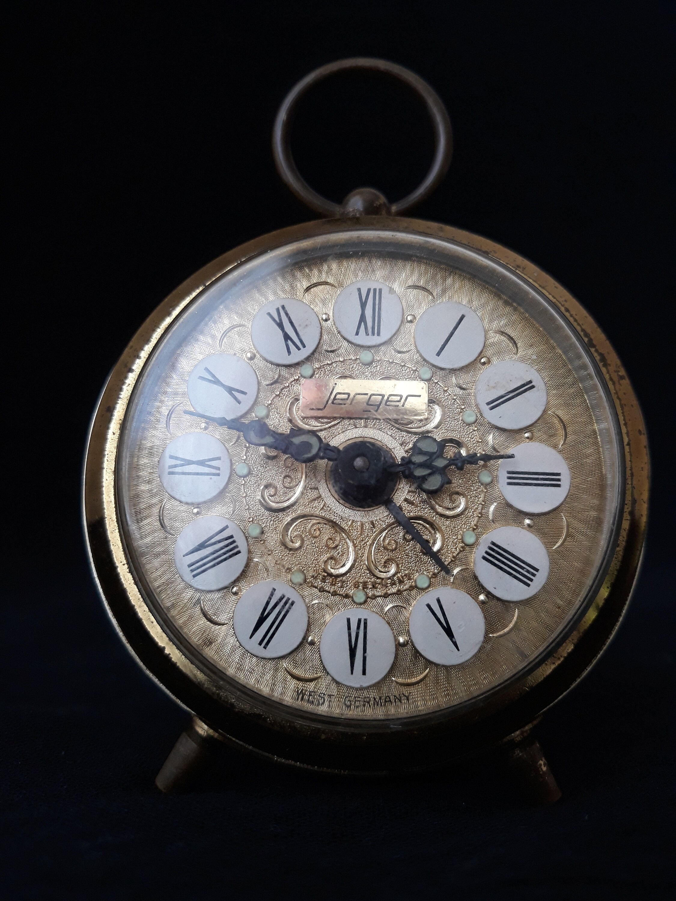 Antique Jerger Alarm Clock Antique Clock Vintage Clock Etsy UK
