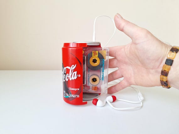 Vintage Coca Cola Can Walkman: Akura C401 Cassette Player - Etsy