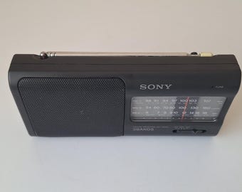 ビンテージ ソニー ICF-480S 3バンドラジオ受信機 - Etsy 日本