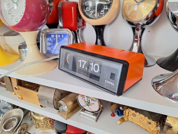COPAL 置時計 1969年製 レトロ Vintage Copal Flip Clock, Space Age Electronic Timepiece, Japan