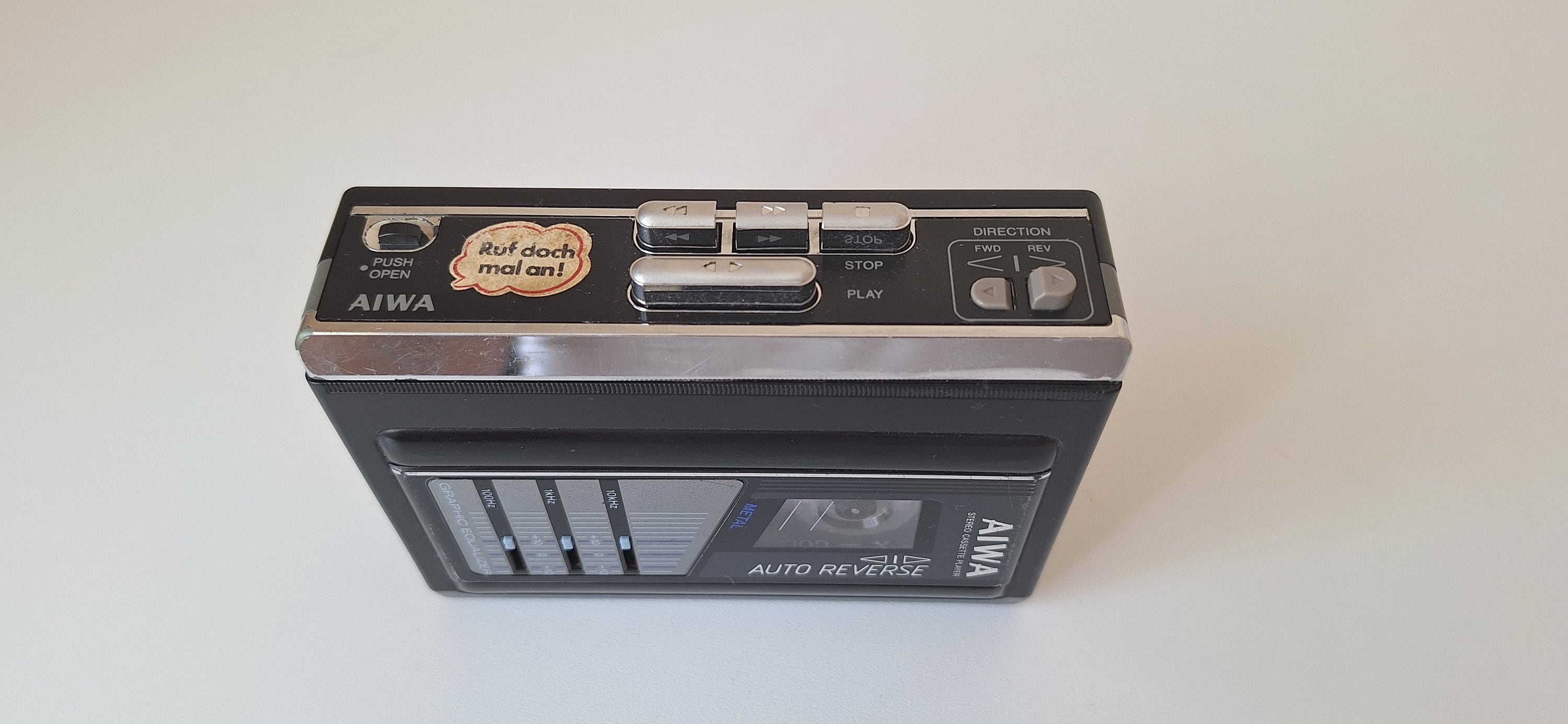 Vintage Aiwa Walkman Hs-g35mkii Cassette Player - Fully Working - Etsy