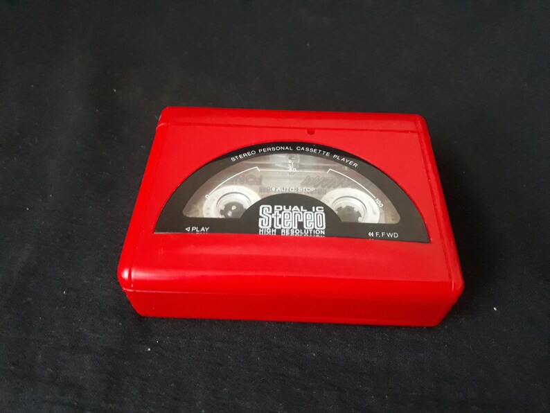 Vintage Stereo Walkman Cassette Player Retro Cassette Player Etsy