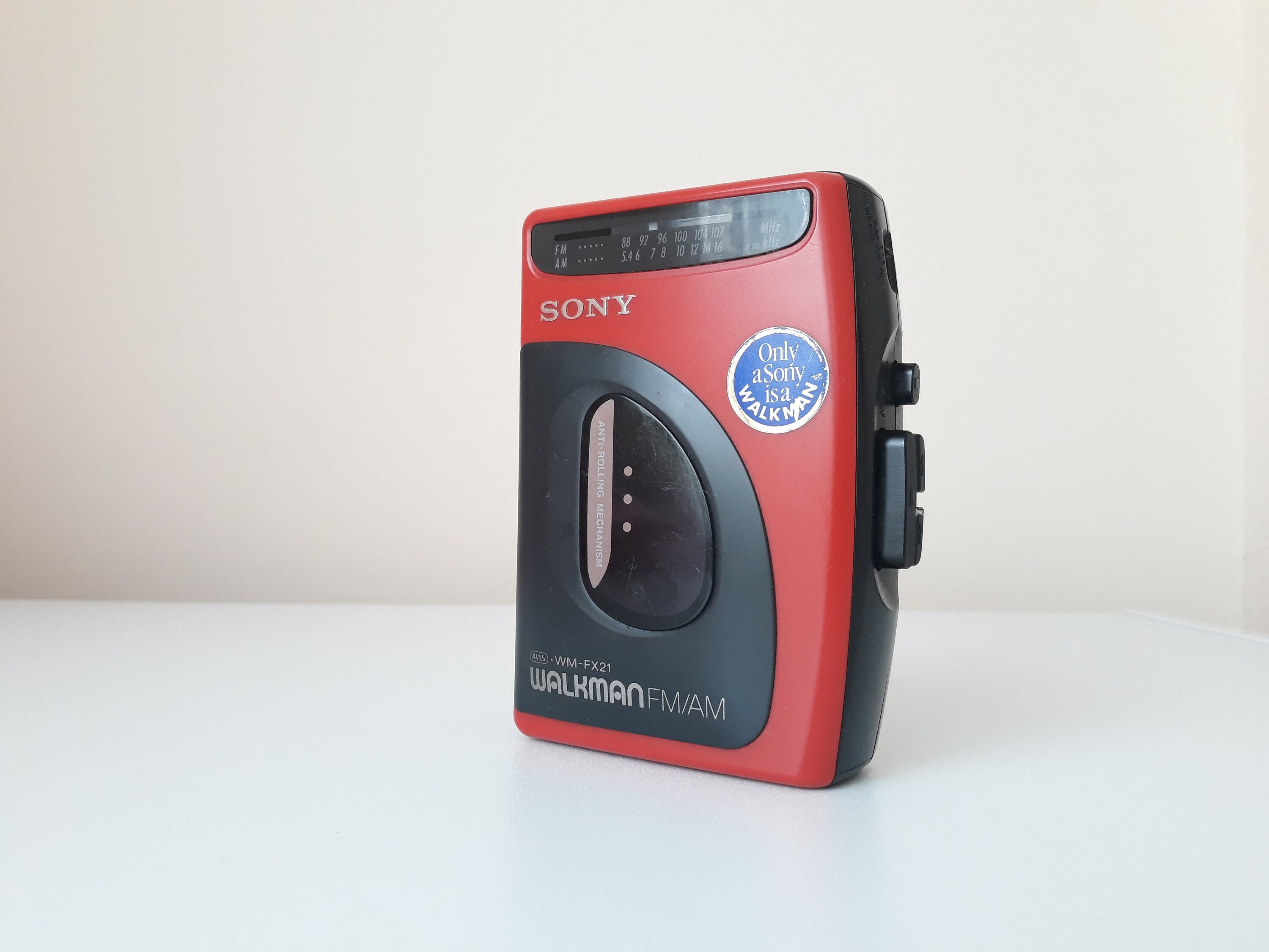 Vintage Sony Walkman WM FX21: Rare Cassette Player - Etsy