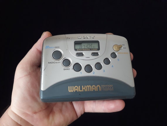 Vintage Sony Walkman Cassette Player, Sony Cassette Player, Collectible  Model, Sony, Sony Walkman,cassette Player, WM FX 267, Walkman -  UK