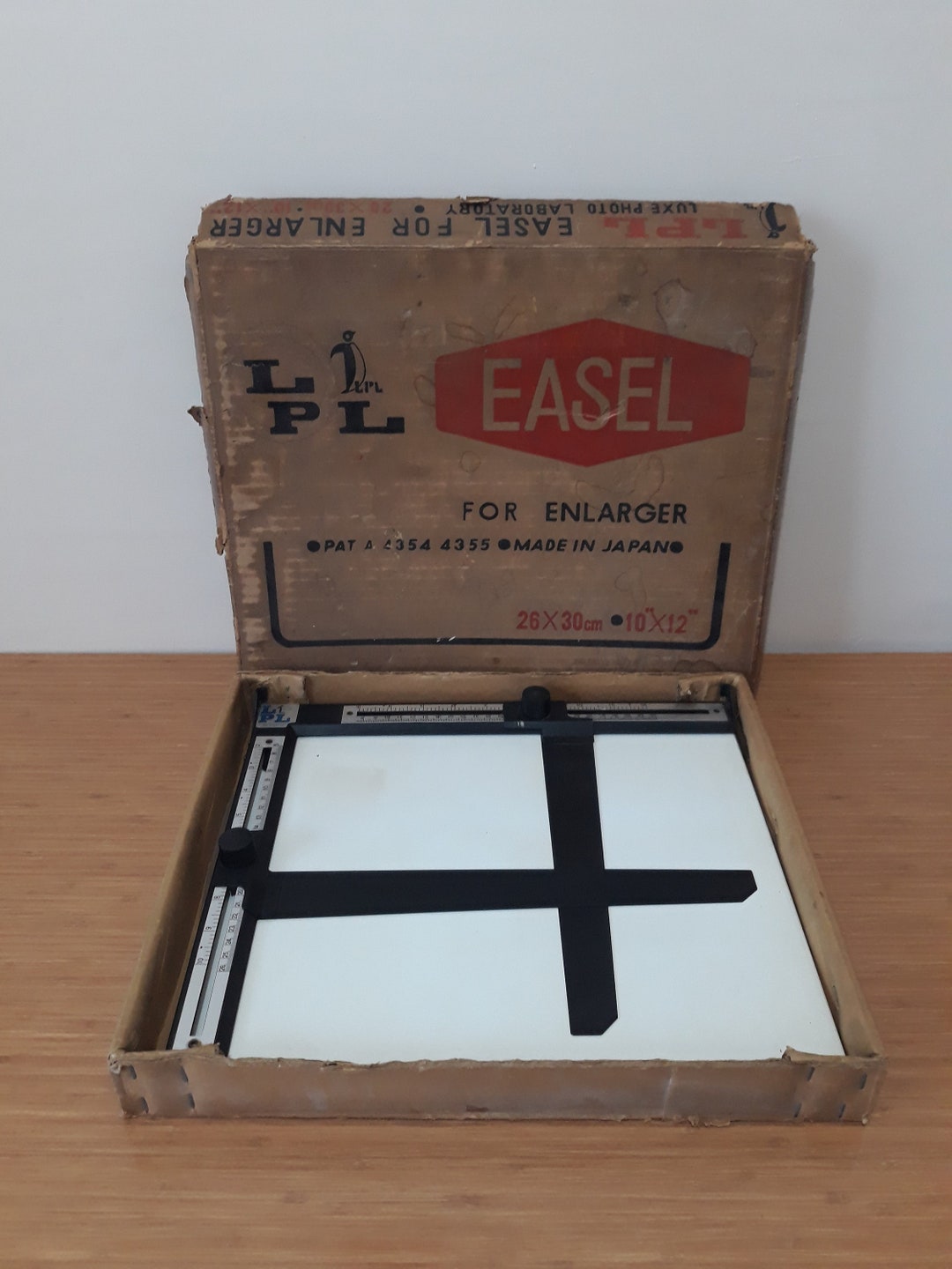 Vintage LPL Easel for Enlarger Photographer Photography Etsy