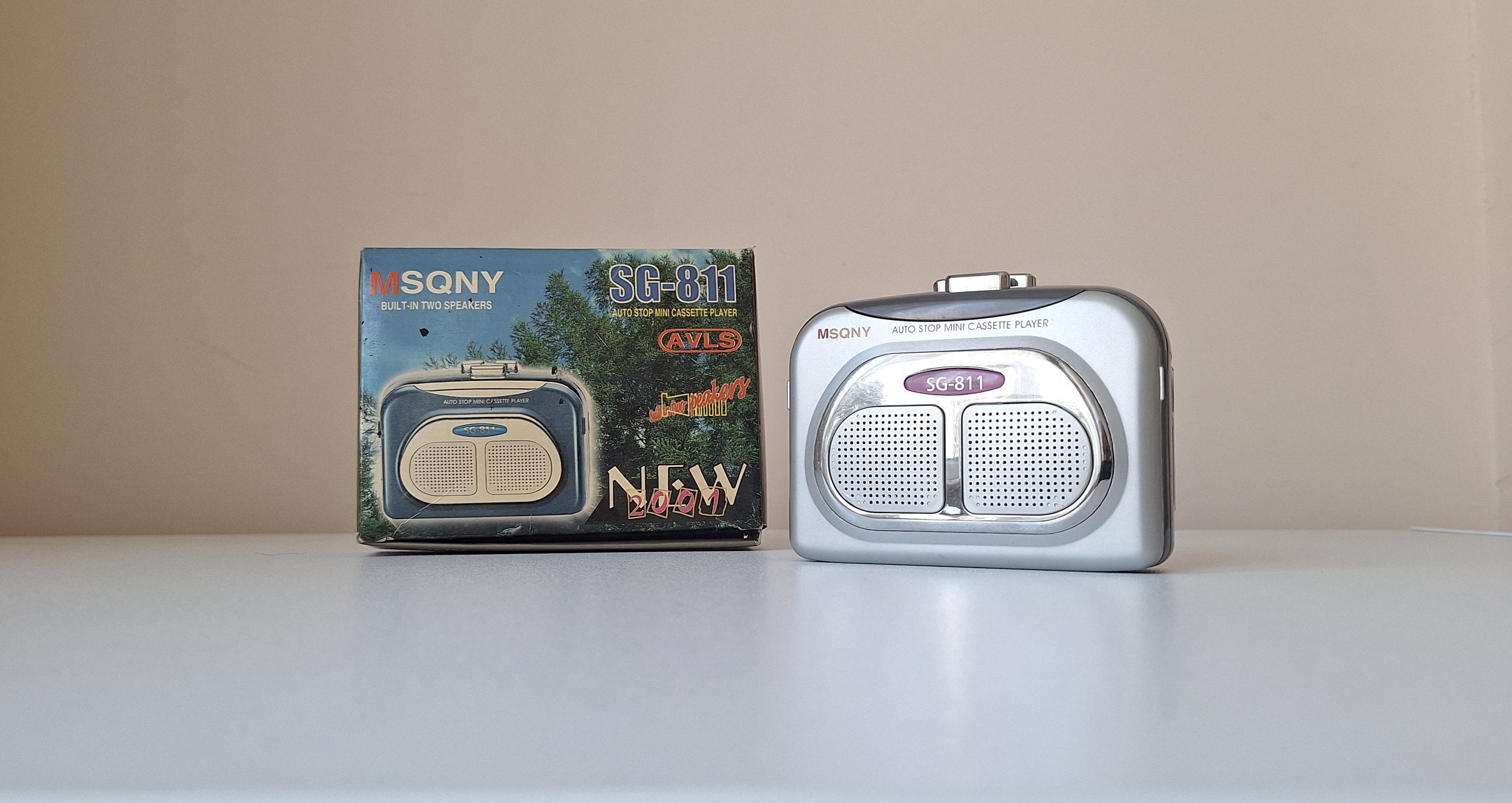 Vintage Retro Walkman, Cassette Player, Cassette Player