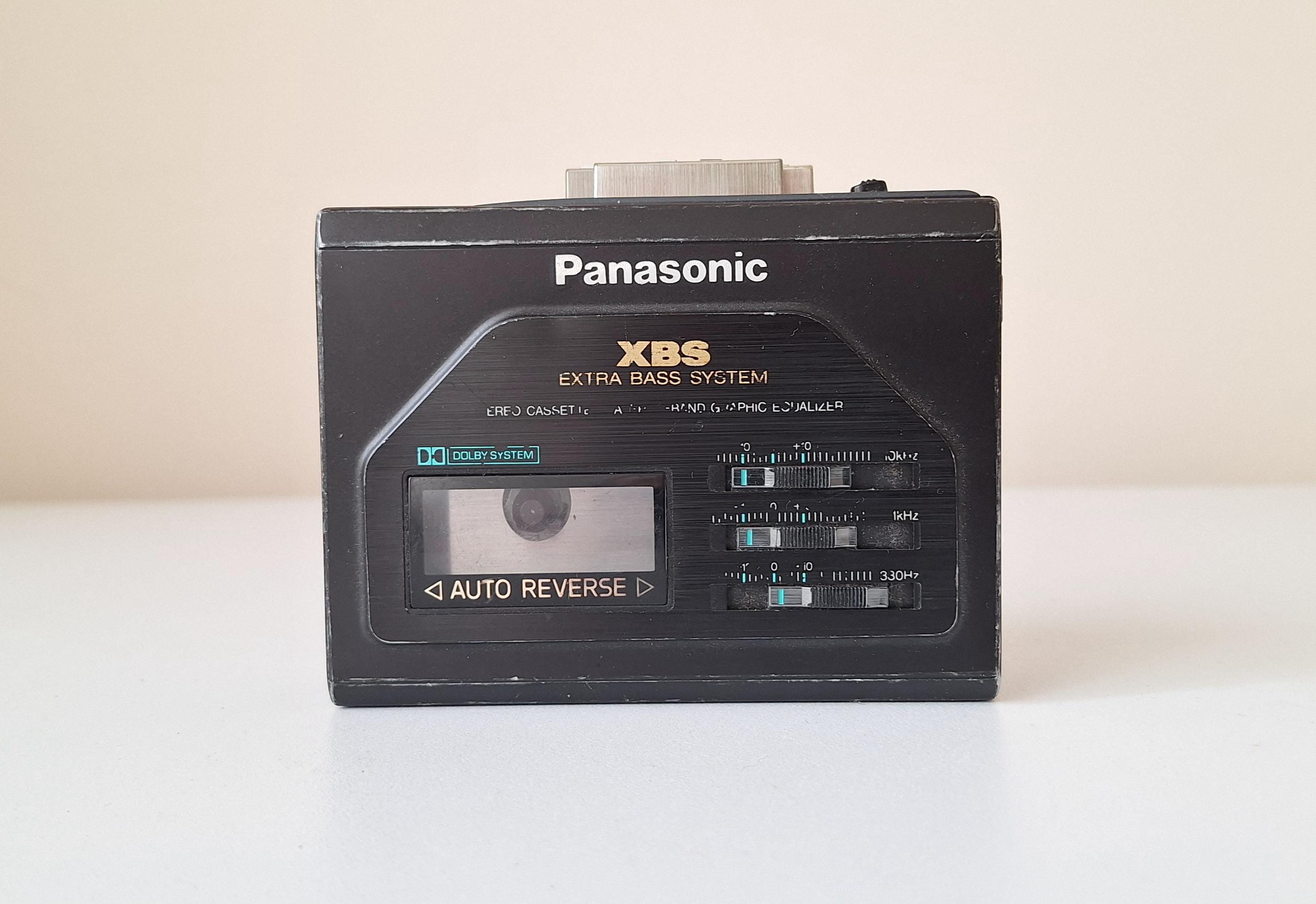 Walkman Vintage Panasonic RQ-P35 - 1980 - Lecteur Cassette Avec Casque - Testé