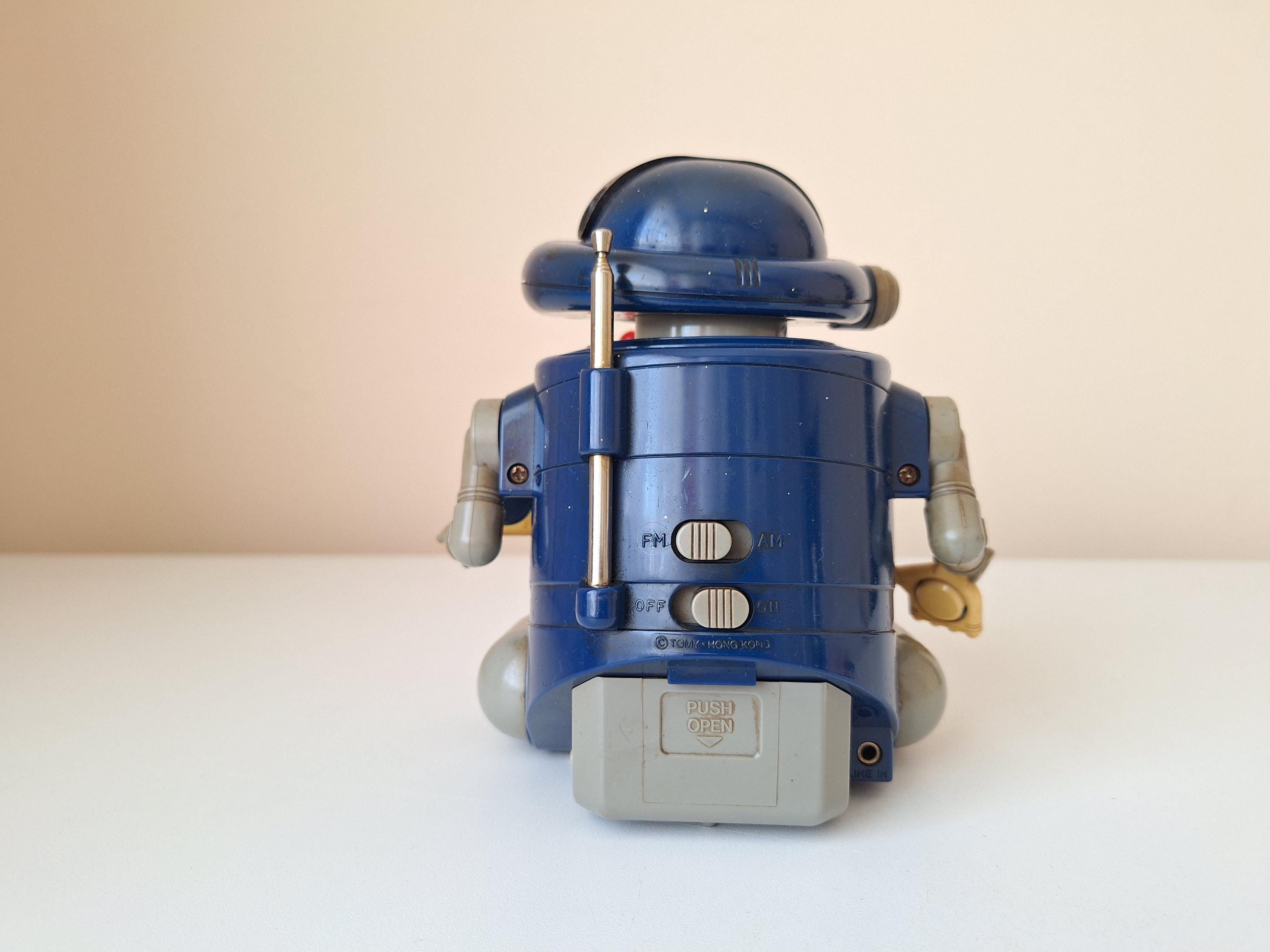 Vintage 1980s Tomy Mr. DJ Robot Radio, Working Condition - Etsy