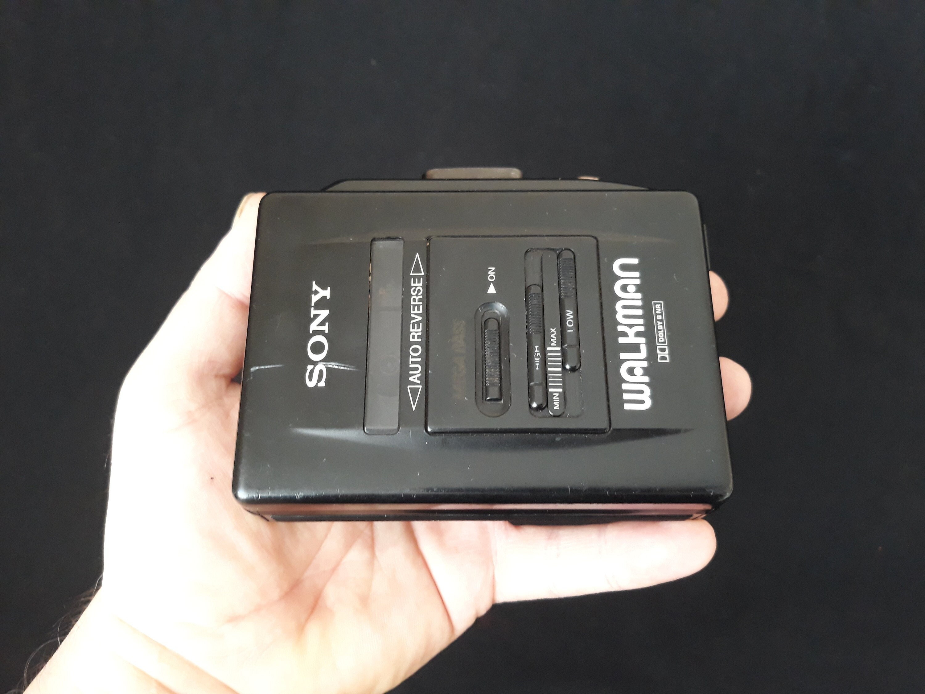 Vintage Sony Walkman Cassette Player, Rare Sony Cassette Player 