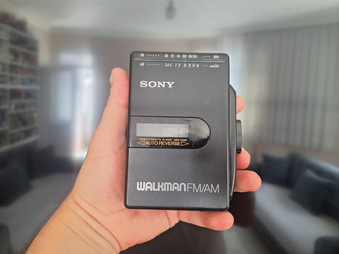 Vintage Sony Walkman WM F2061, Working Cassette Player - Etsy