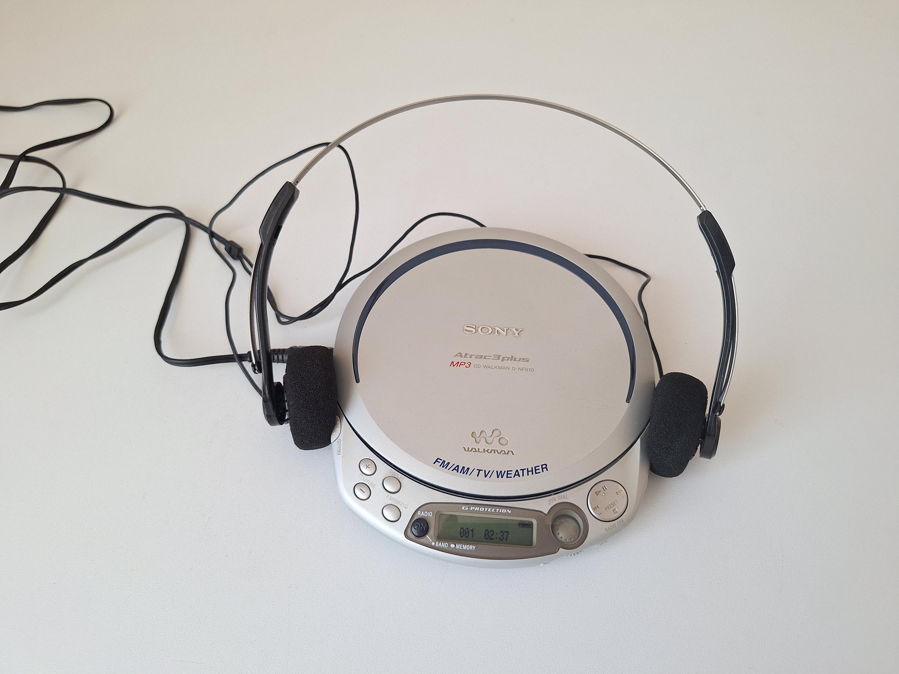 ビンテージ ソニー ディスクマン CD コンパクト プレーヤー
