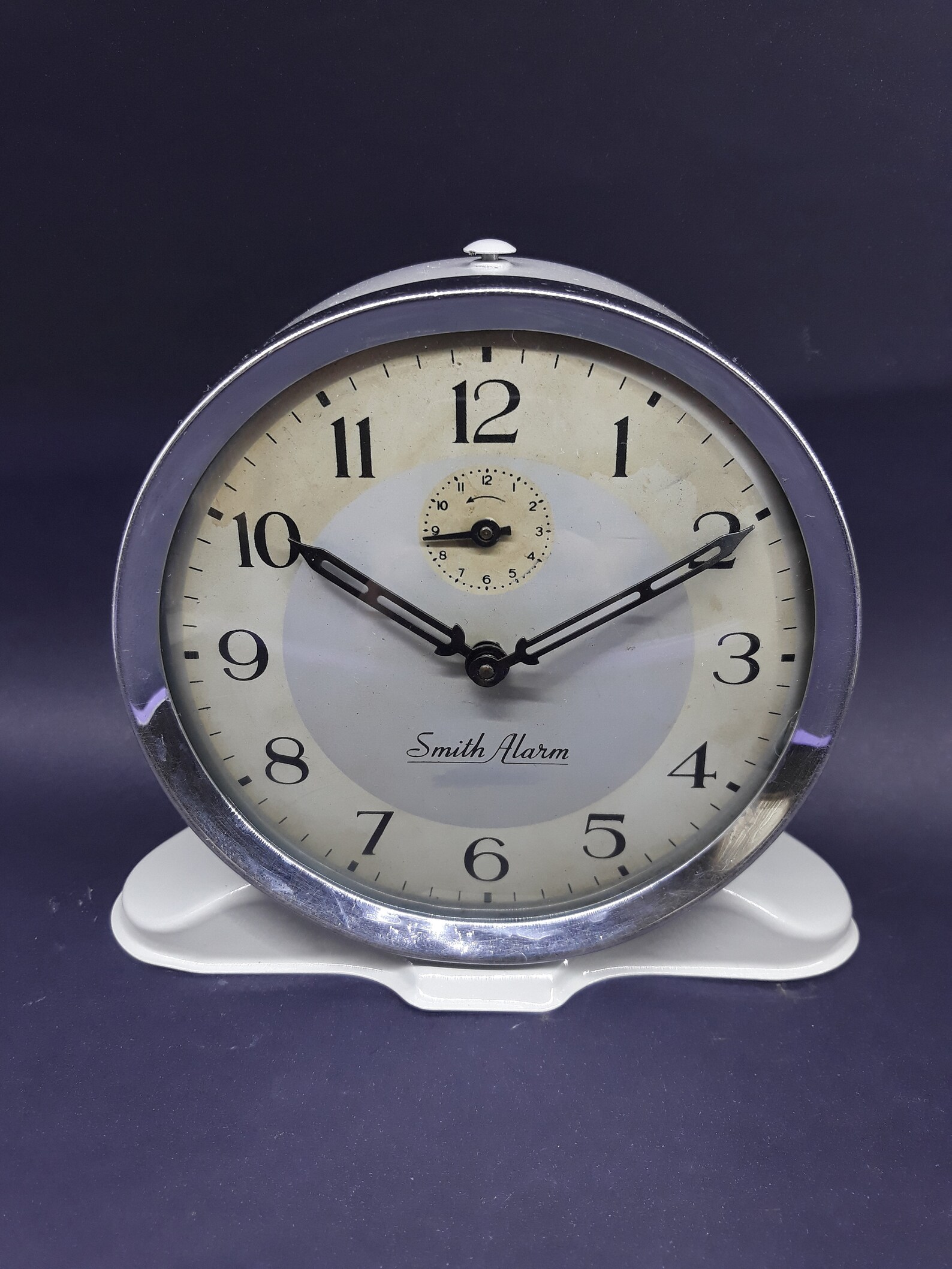 Smith Alarm Clock Vintage Smith Clock Smith Clock Rare Etsy