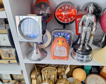 Vintage Bird Alarm Clock, 1970s Japan, Table Decor - Etsy