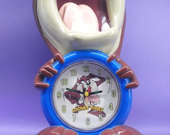 ヴィンテージ 1980年代 タスマニアンデビル 目覚まし時計 - ルーニー