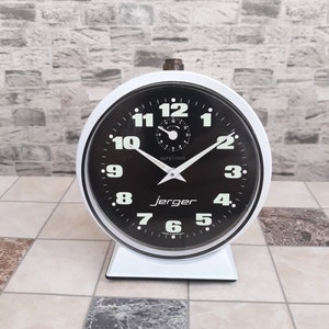 antique clock jerger clock vintage clock antique table jerger clock jerger