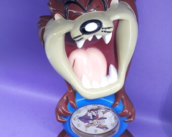 Rare Vintage Tasmanian Devil Alarm Clock, Tasmanian Devil