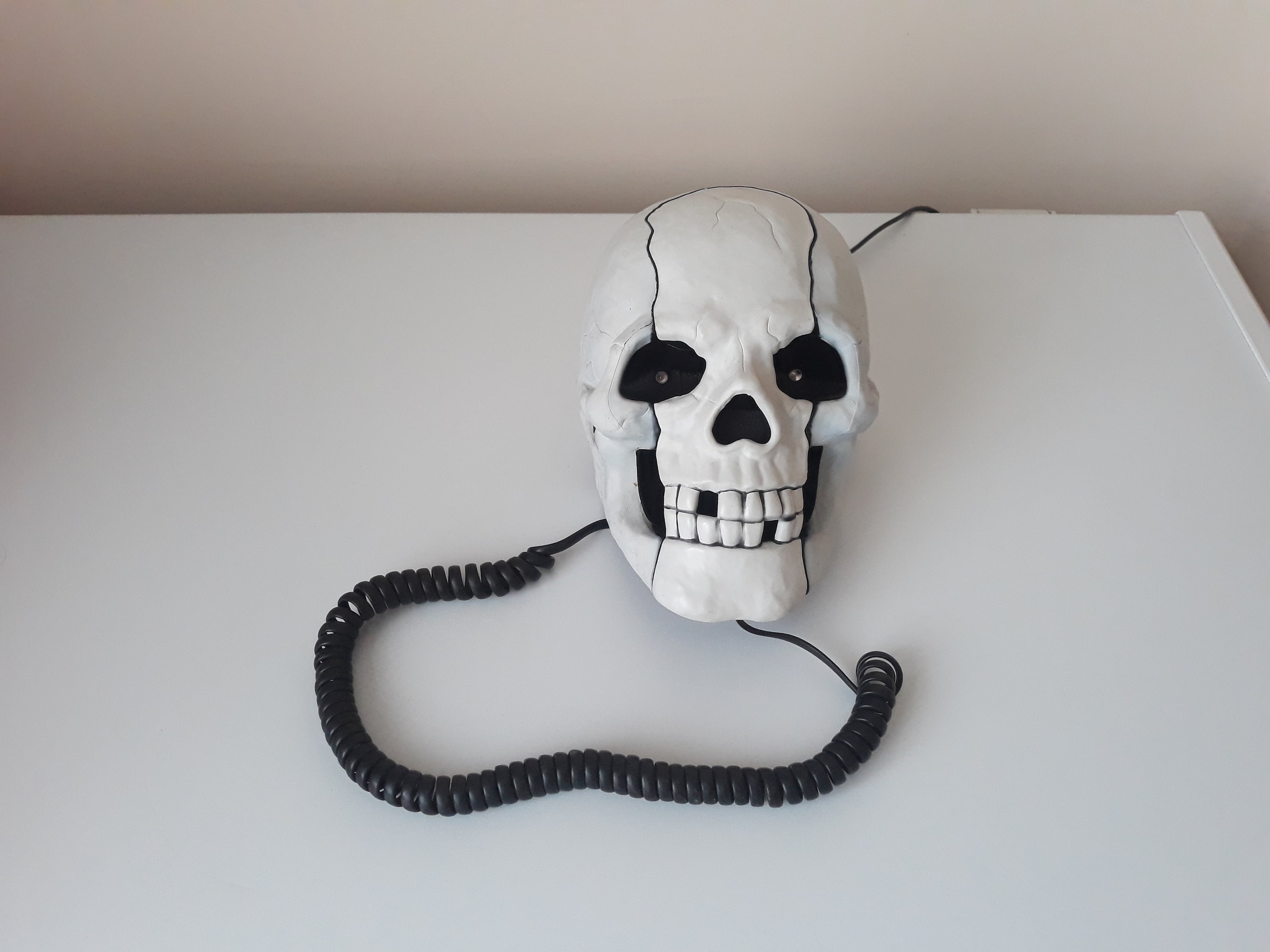 Vintage Skull Home Phone: Spooky Halloween Decor - Etsy