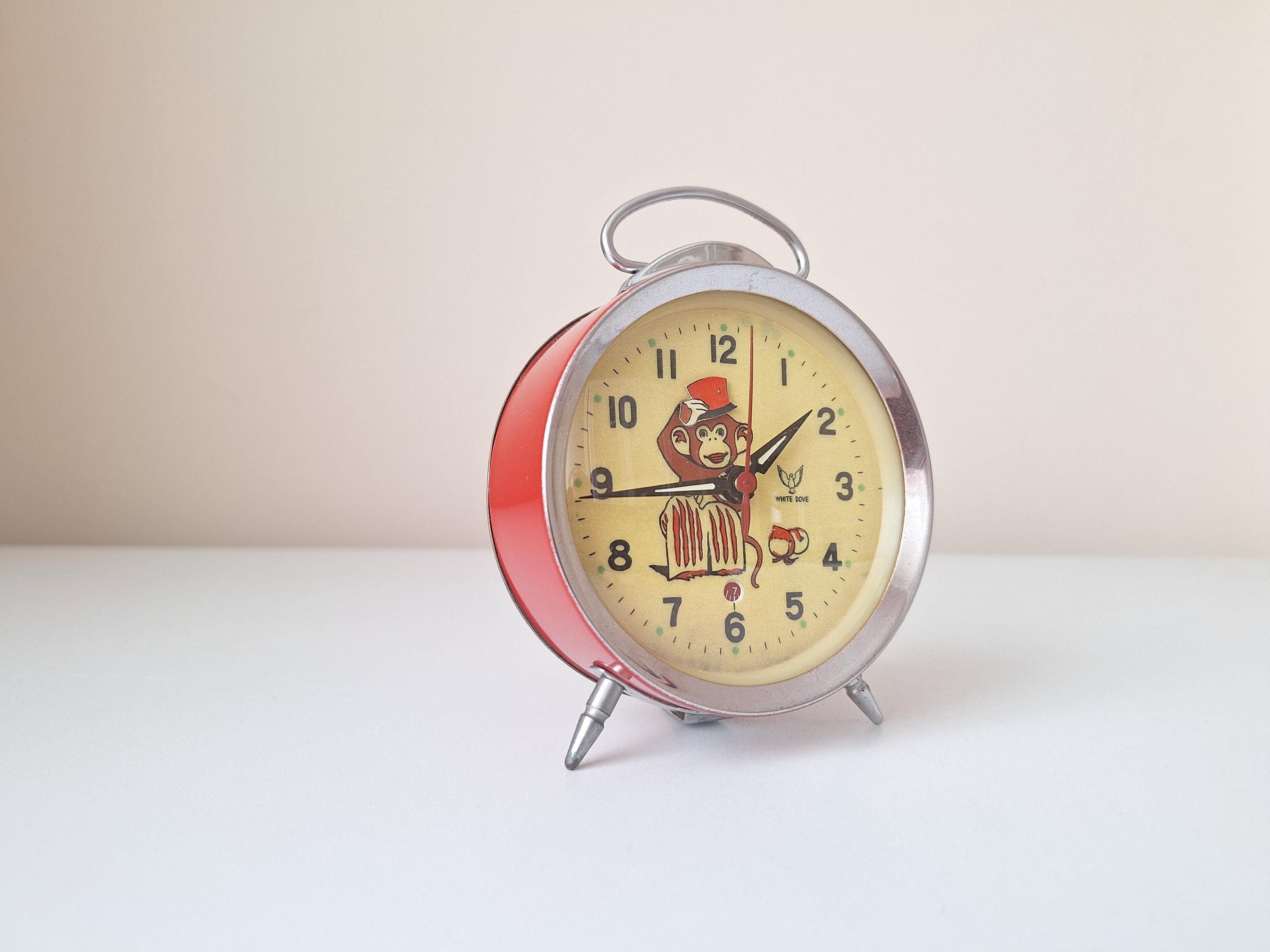 Antique Chimp Animation Alarm Clock, 1970s Monkey Clock - Etsy