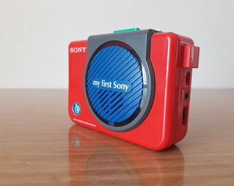 Vintage Sony Walkman WM-F3030 Cassette Player - Made in Japan - Etsy