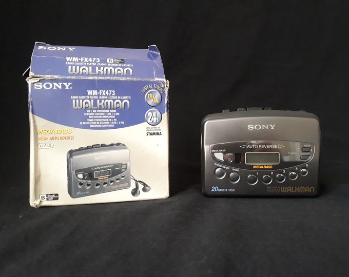 Vintage Sony Walkman Cassette Player Rare Sony Cassette Etsy