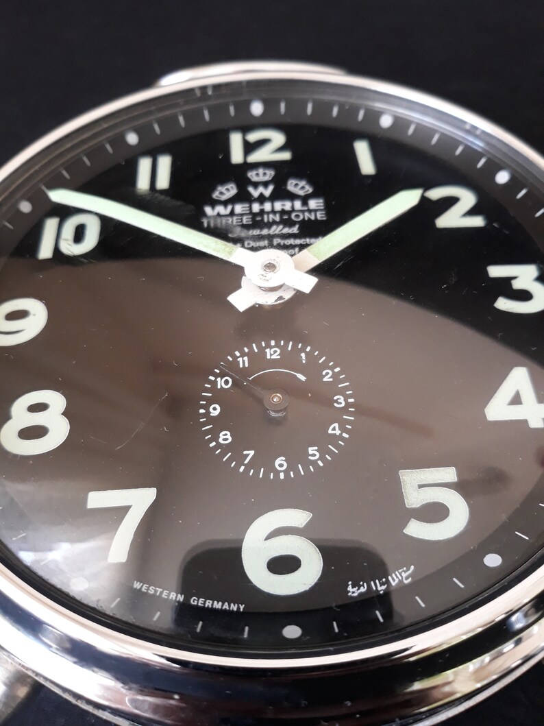 Super Rare Antique Wehrle Clock Wehrle Clock Threeinone Etsy