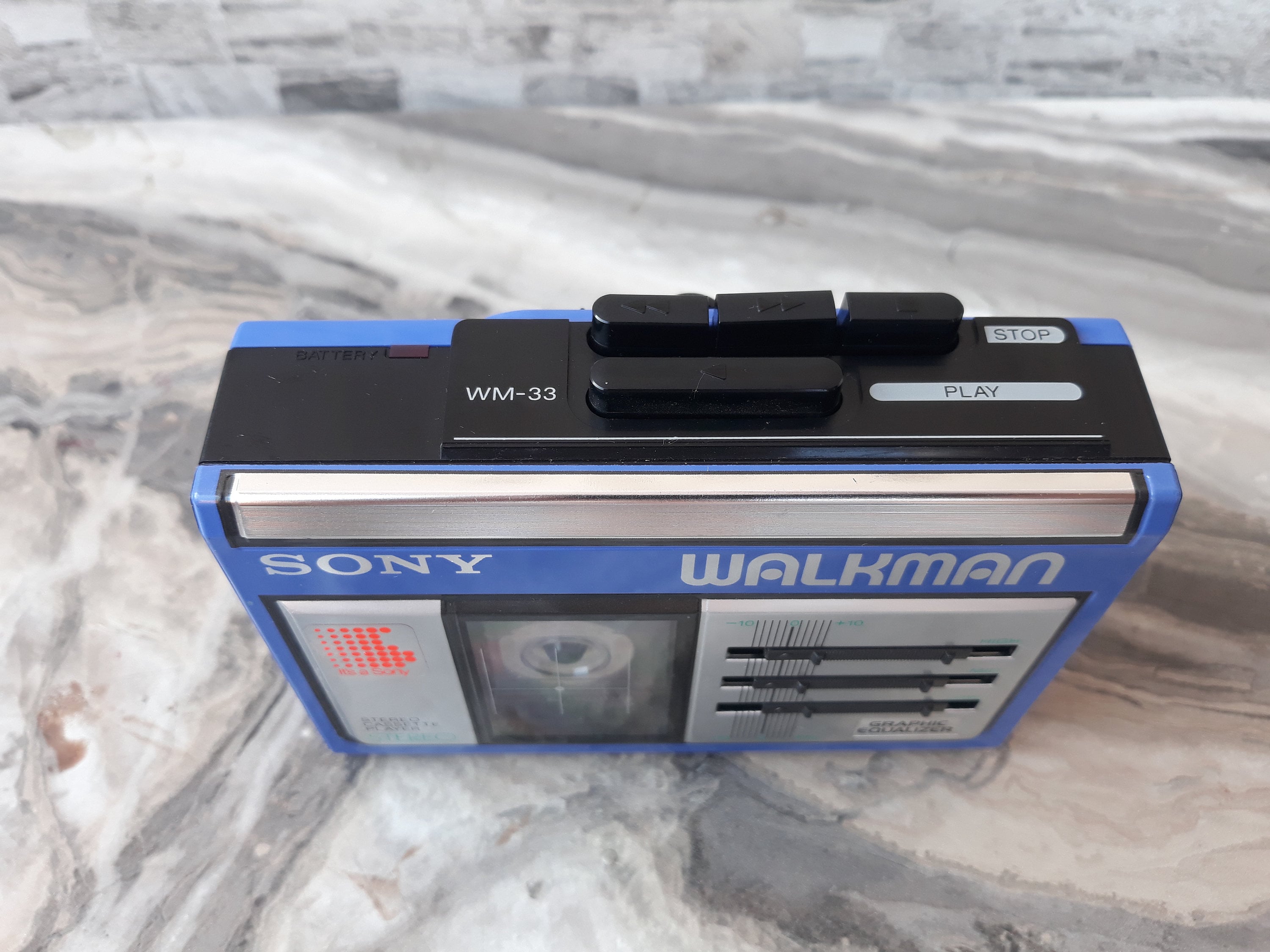 Vintage Sony Walkman WM 33 Cassette Player - Fully Working - Etsy