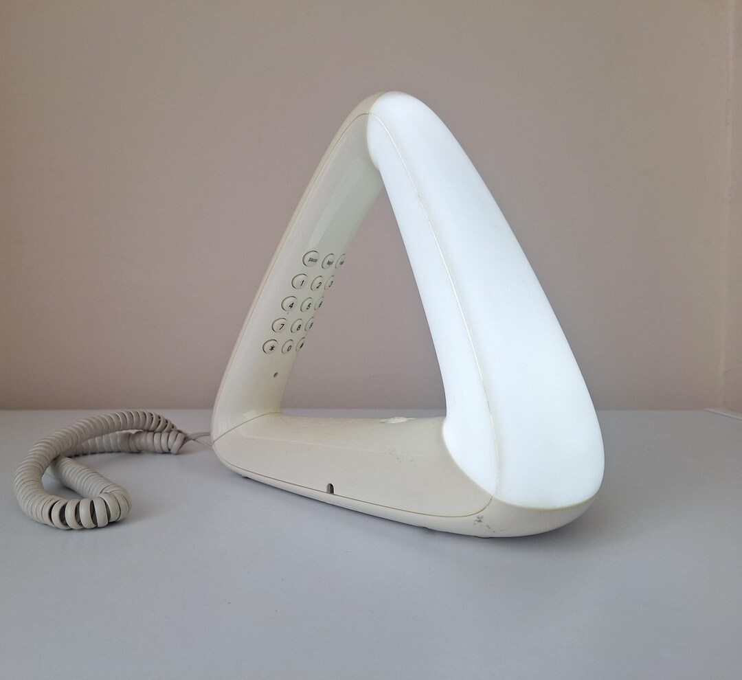Vintage Triangle Lighted Telephone, Triangle Telephone, Nostalgic ...
