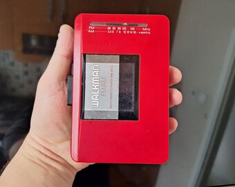Vintage Sony Walkman WM-BF23: FM/AM Cassette Player, Fully Working