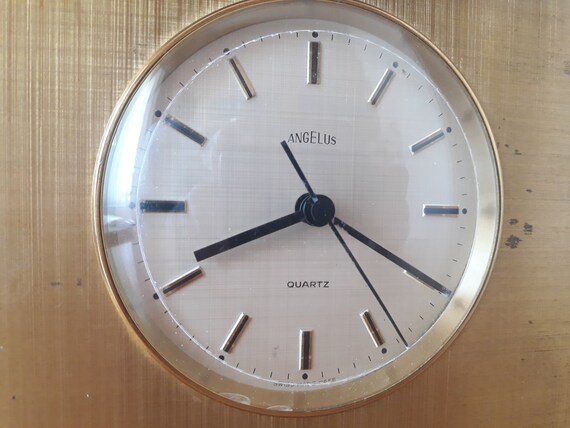 Antique Angelus Electric Table Clock - Swiss Made - Etsy