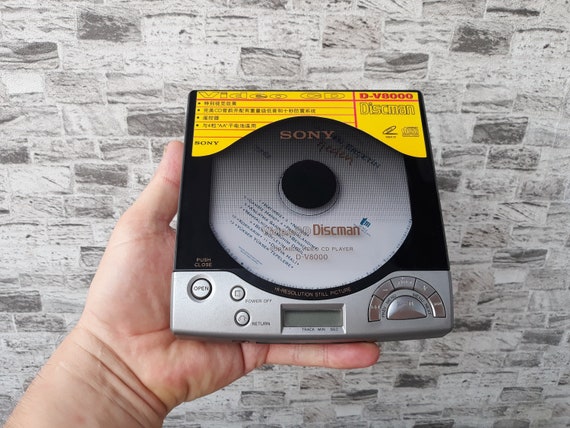 Vintage Sony Discman Cd Compact Player, Sony Discman, Sony