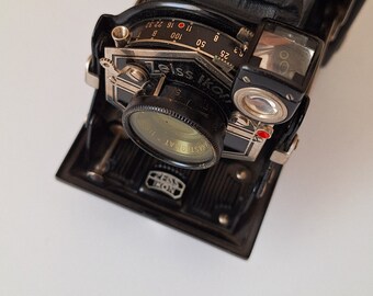 Cámara de Fuelle Alemana Zeiss Ikon, Fabricada en los Años 30 del Siglo XX. Funcionando Bien