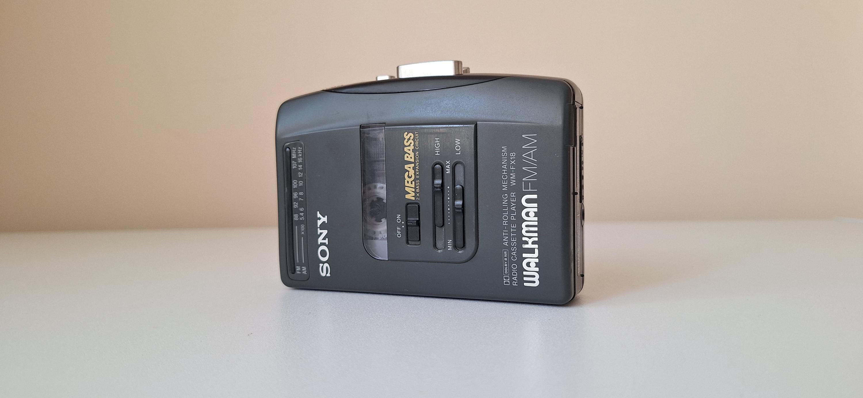 Vintage Sony Walkman Cassette Player WM FX18: Collectible Model - Etsy
