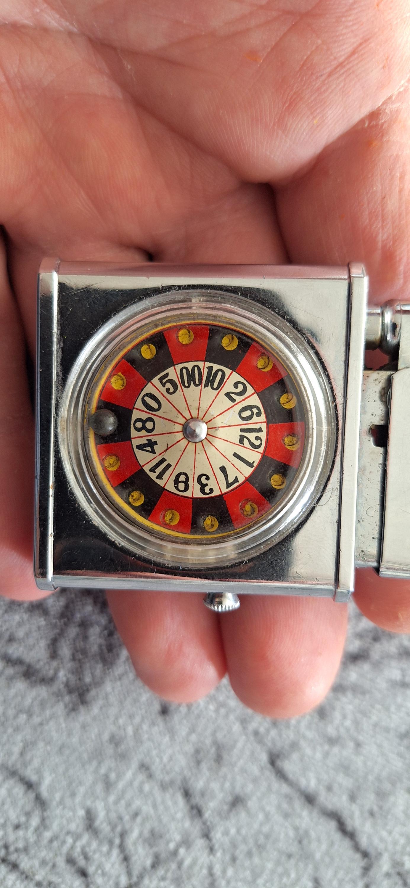 Very Rare Antique Montecarlo Roulette Lighter, Antique