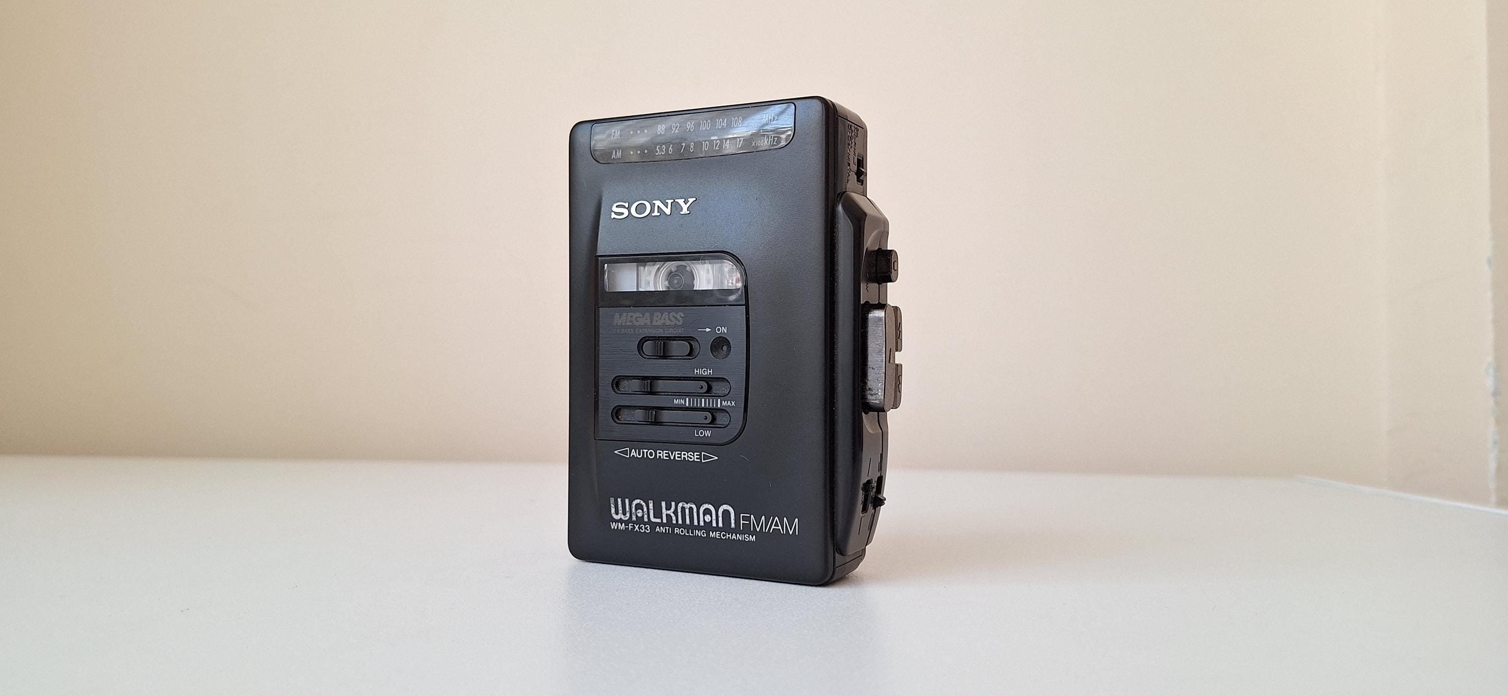 Vintage Sony Walkman Cassette Player WM FX33: Collectible Model - Etsy
