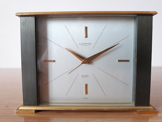 Antique Looping Swiss Alarm Clock: 8-day Movement - Etsy