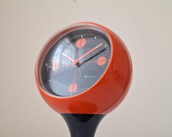ヴィンテージ スペースエイジ メカニカル目覚まし時計 - 1980年代