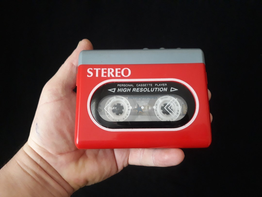 Vintage Stereo Walkman Cassette Player Retro Cassette Player Etsy